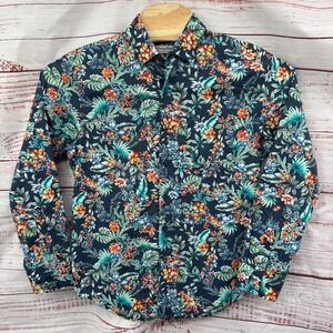 Tommy‎ Bahama Newport Coast Shirt Mens Small  Floral Button Down Long Sleeve